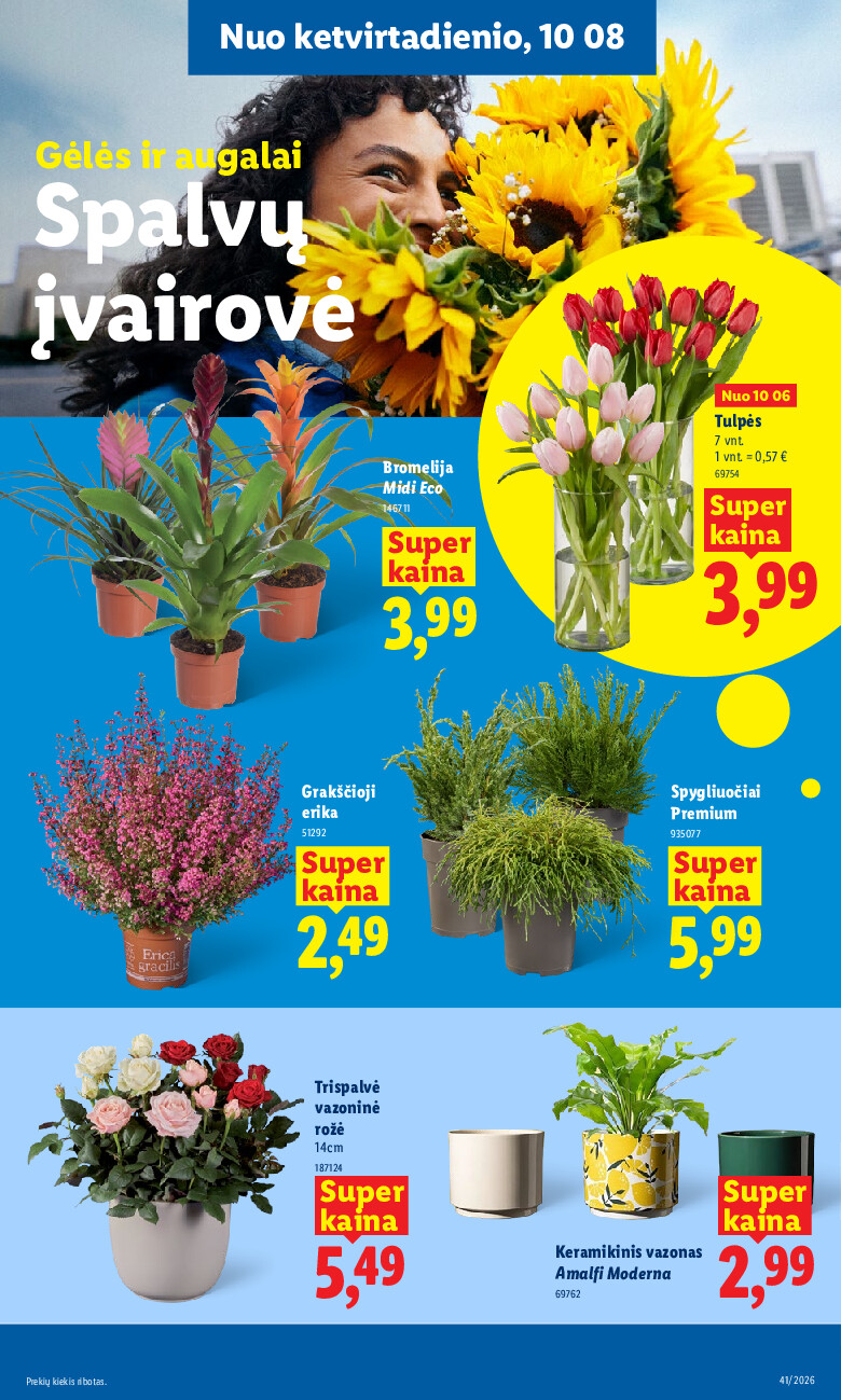lidl - MAISTO PREKIŲ PASIŪLYMAI (2026-10-05 - 2026-10-11) - page: 51