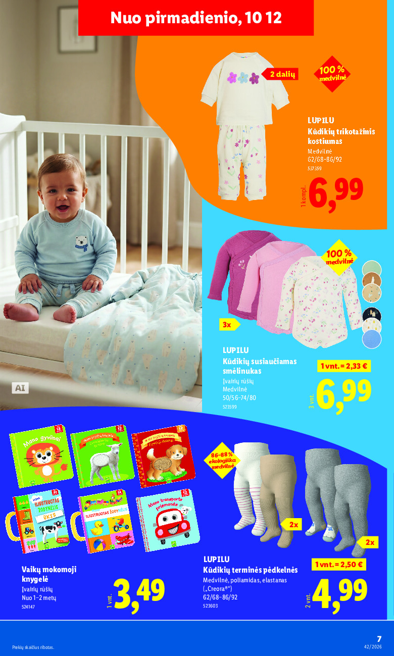 lidl - NE MAISTO PREKIŲ PASIŪLYMAI (2026-10-12 - 2026-10-18) - page: 7