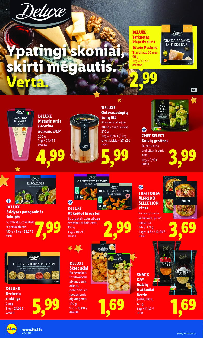lidl - MAISTO PREKIŲ PASIŪLYMAI (2026-10-12 - 2026-10-18) - page: 22