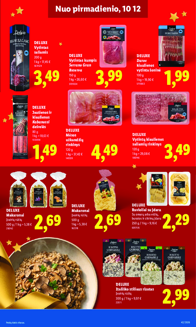 lidl - MAISTO PREKIŲ PASIŪLYMAI (2026-10-12 - 2026-10-18) - page: 23