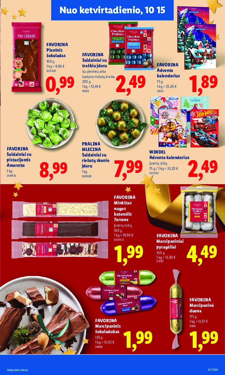 lidl - MAISTO PREKIŲ PASIŪLYMAI (2026-10-12 - 2026-10-18) - page: 31