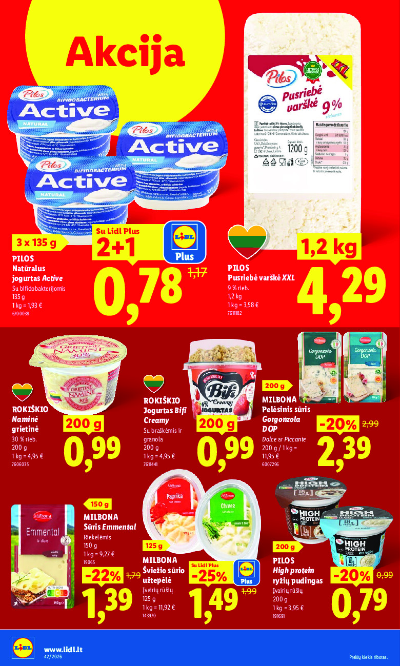 lidl - MAISTO PREKIŲ PASIŪLYMAI (2026-10-12 - 2026-10-18) - page: 34