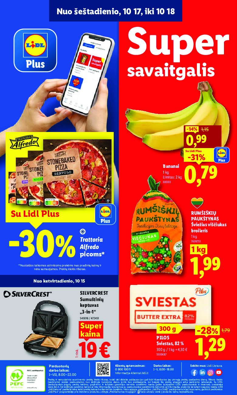 lidl - MAISTO PREKIŲ PASIŪLYMAI (2026-10-12 - 2026-10-18) - page: 48