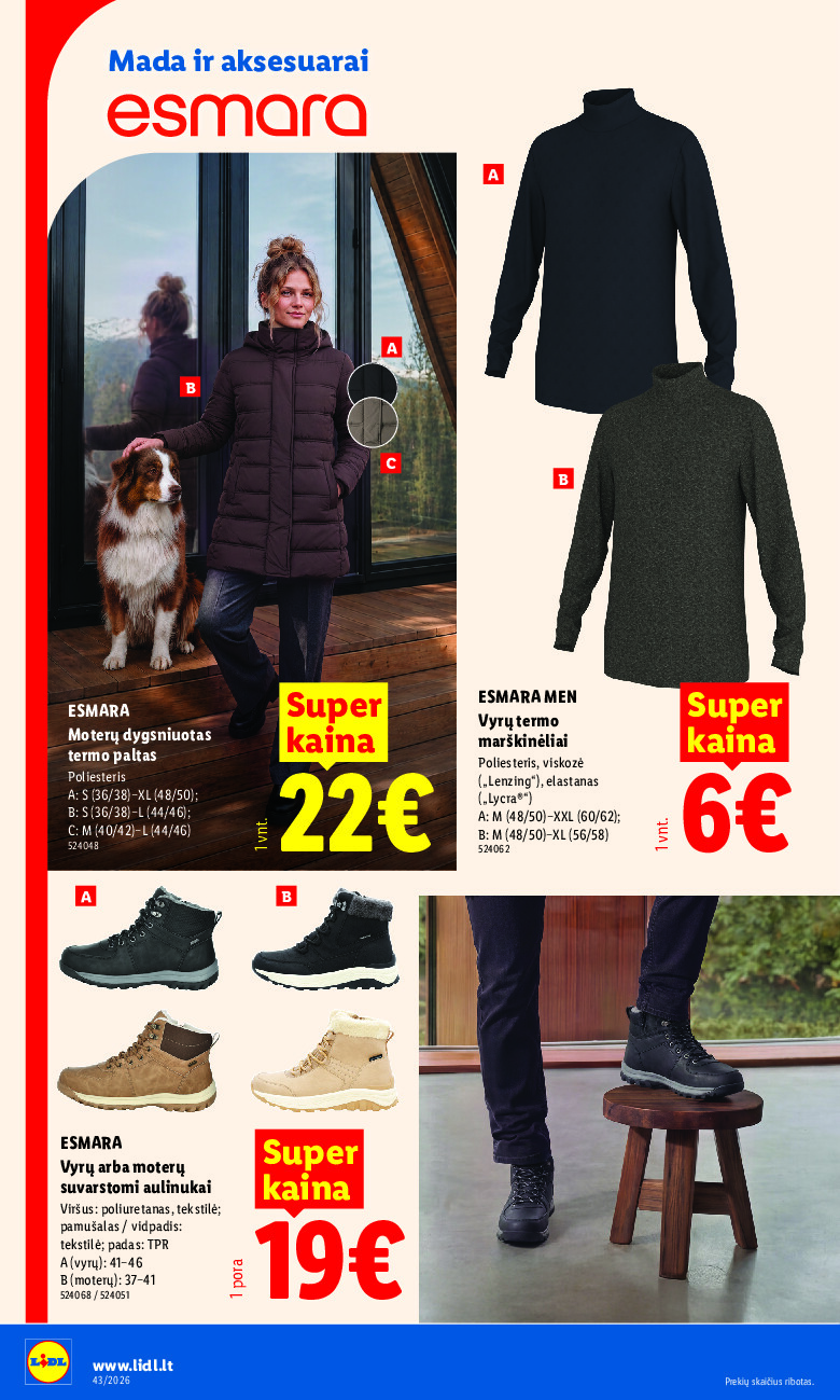 lidl - NE MAISTO PREKIŲ PASIŪLYMAI (2026-10-19 - 2026-10-25) - page: 2
