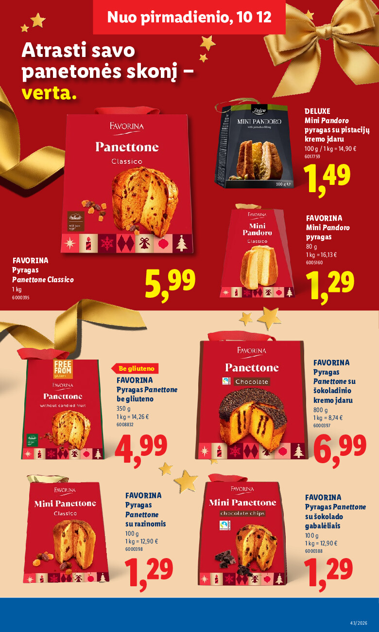 lidl - MAISTO PREKIŲ PASIŪLYMAI (2026-10-19 - 2026-10-25) - page: 21