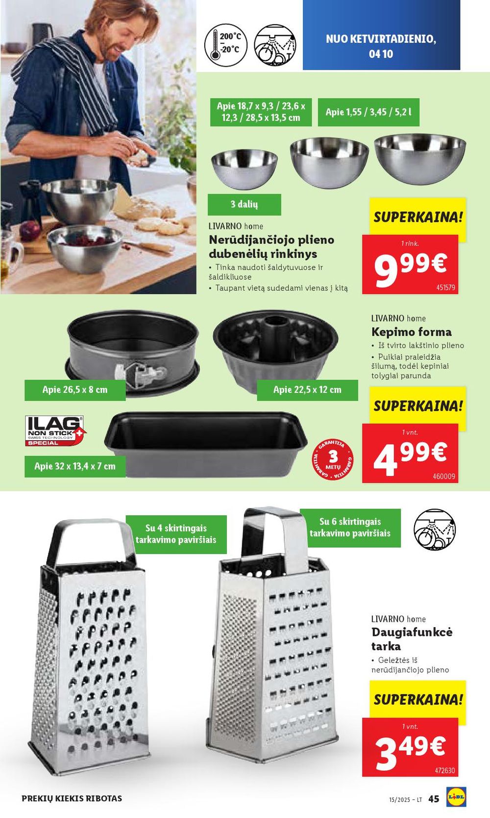 lidl - LIDL - Ne maisto prekių pasiūlymai (2025 04 07 - 2025 04 13) - page: 45 lidl - LIDL - Ne maisto prekių pasiūlymai (2025 04 07 - 2025 04 13) - page: 45