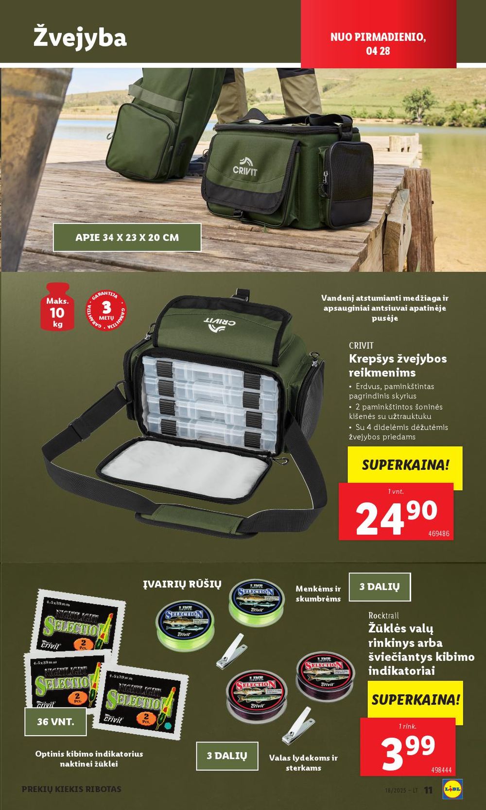 lidl - LIDL - Ne maisto prekių pasiūlymai (2025 04 28 - 2025 05 04) - page: 11 lidl - LIDL - Ne maisto prekių pasiūlymai (2025 04 28 - 2025 05 04) - page: 11