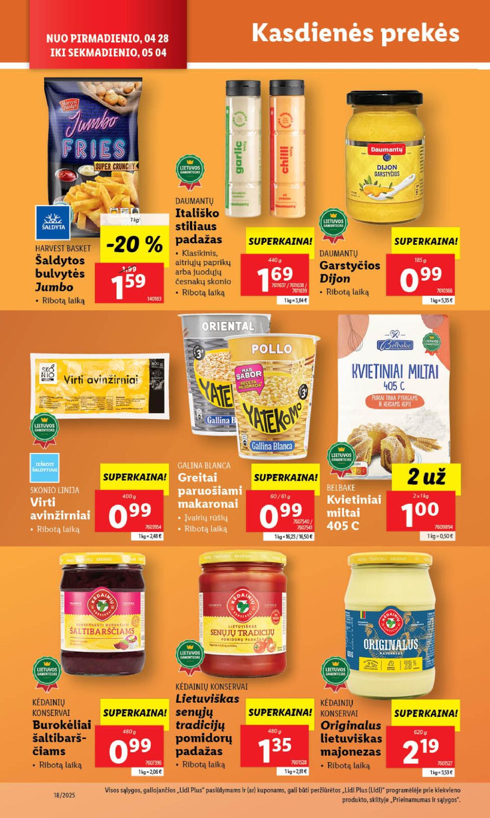 lidl - LIDL - Maisto prekių pasiūlymai (2025 05 01 - 2025 05 04) - page: 42 lidl - LIDL - Maisto prekių pasiūlymai (2025 05 01 - 2025 05 04) - page: 42