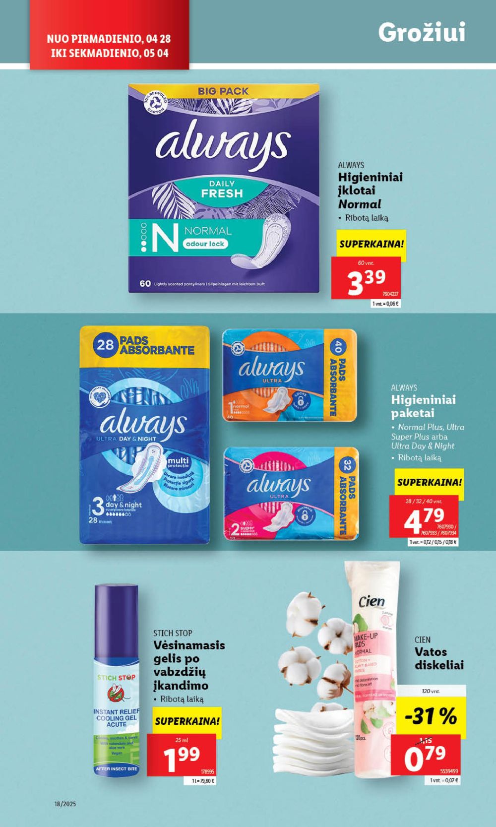 lidl - LIDL - Maisto prekių pasiūlymai (2025 05 01 - 2025 05 04) - page: 48 lidl - LIDL - Maisto prekių pasiūlymai (2025 05 01 - 2025 05 04) - page: 48