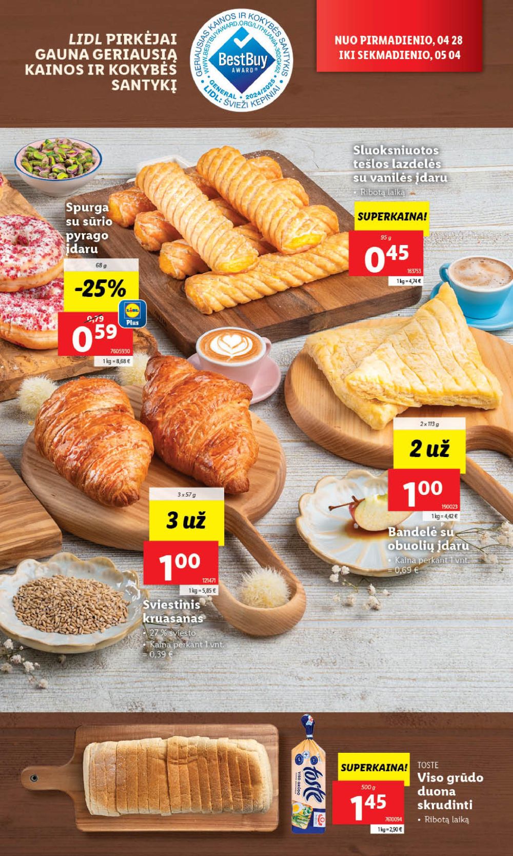 lidl - LIDL - Maisto prekių pasiūlymai (2025 05 01 - 2025 05 04) - page: 19 lidl - LIDL - Maisto prekių pasiūlymai (2025 05 01 - 2025 05 04) - page: 19