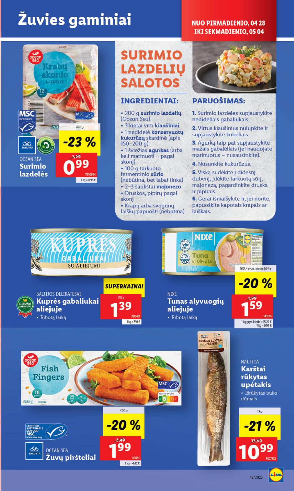 lidl - LIDL - Maisto prekių pasiūlymai (2025 05 01 - 2025 05 04) - page: 41 lidl - LIDL - Maisto prekių pasiūlymai (2025 05 01 - 2025 05 04) - page: 41