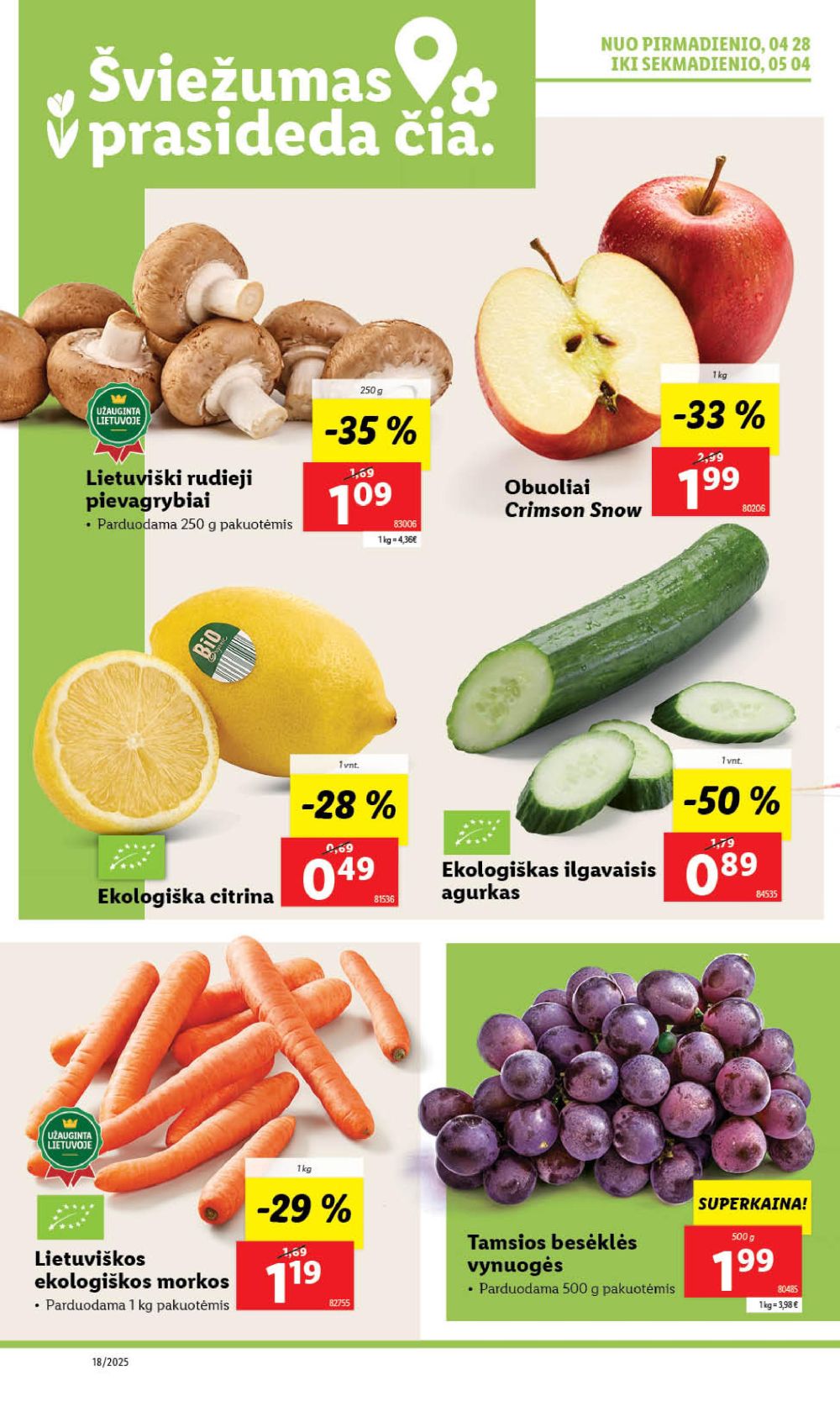 lidl - LIDL - Maisto prekių pasiūlymai (2025 05 01 - 2025 05 04) - page: 16 lidl - LIDL - Maisto prekių pasiūlymai (2025 05 01 - 2025 05 04) - page: 16