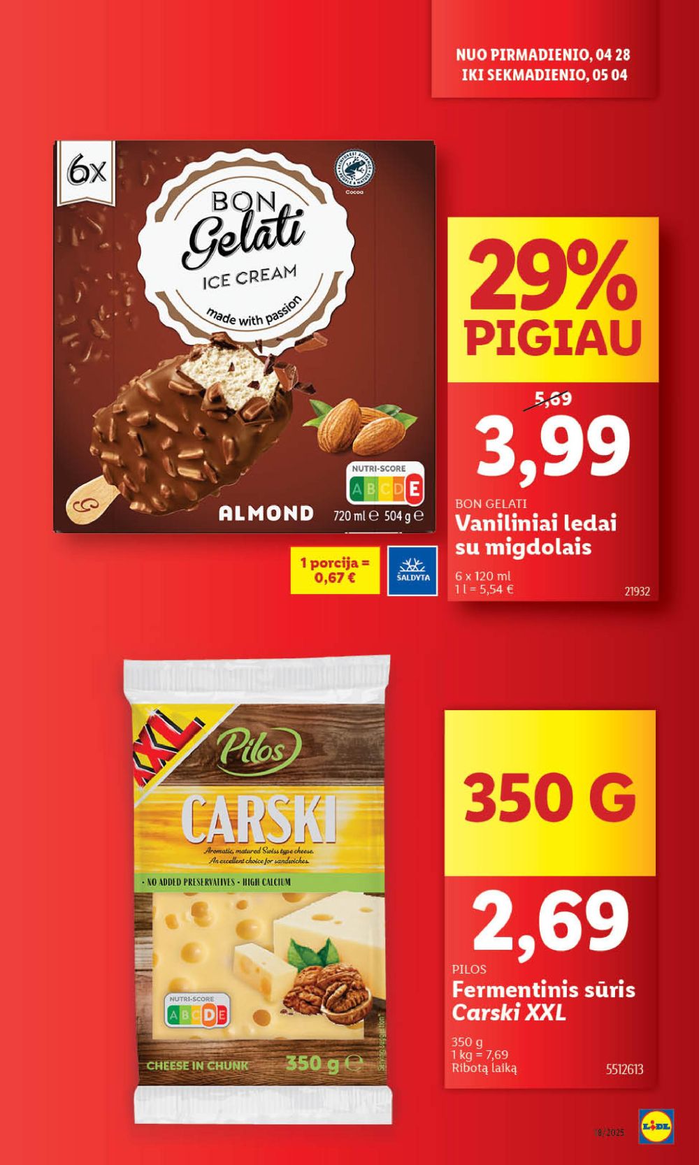 lidl - LIDL - Maisto prekių pasiūlymai (2025 05 01 - 2025 05 04) - page: 37 lidl - LIDL - Maisto prekių pasiūlymai (2025 05 01 - 2025 05 04) - page: 37