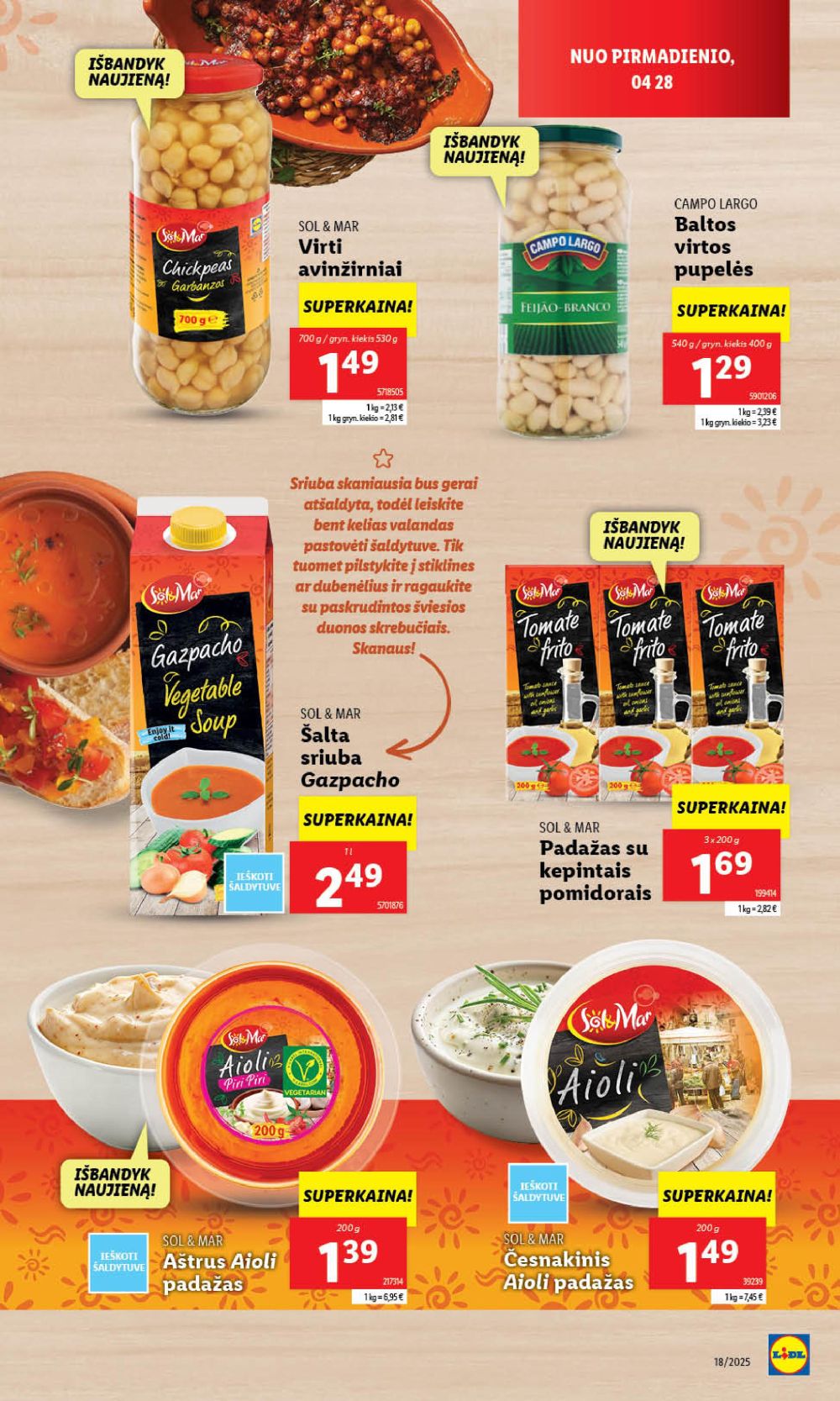 lidl - LIDL - Maisto prekių pasiūlymai (2025 05 01 - 2025 05 04) - page: 27 lidl - LIDL - Maisto prekių pasiūlymai (2025 05 01 - 2025 05 04) - page: 27