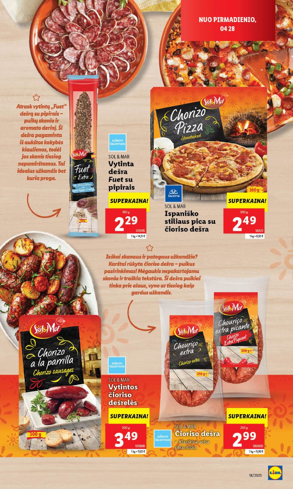 lidl - LIDL - Maisto prekių pasiūlymai (2025 05 01 - 2025 05 04) - page: 23 lidl - LIDL - Maisto prekių pasiūlymai (2025 05 01 - 2025 05 04) - page: 23
