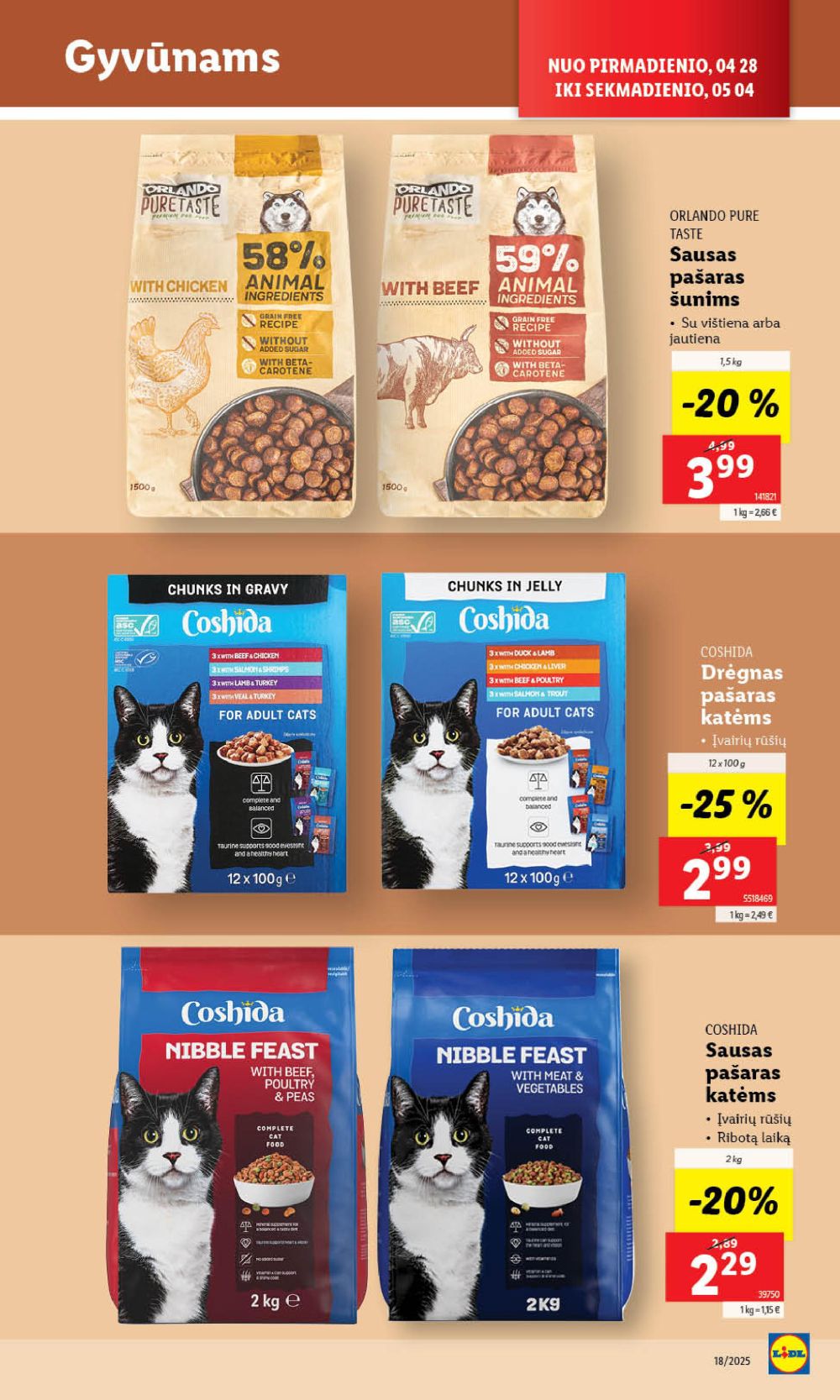 lidl - LIDL - Maisto prekių pasiūlymai (2025 05 01 - 2025 05 04) - page: 35 lidl - LIDL - Maisto prekių pasiūlymai (2025 05 01 - 2025 05 04) - page: 35