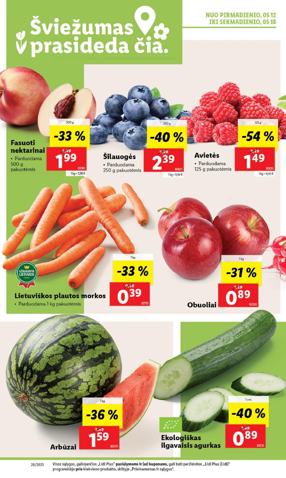 lidl - LIDL - Maisto prekių pasiūlymai (2025 05 15 - 2025 05 18) - page: 10