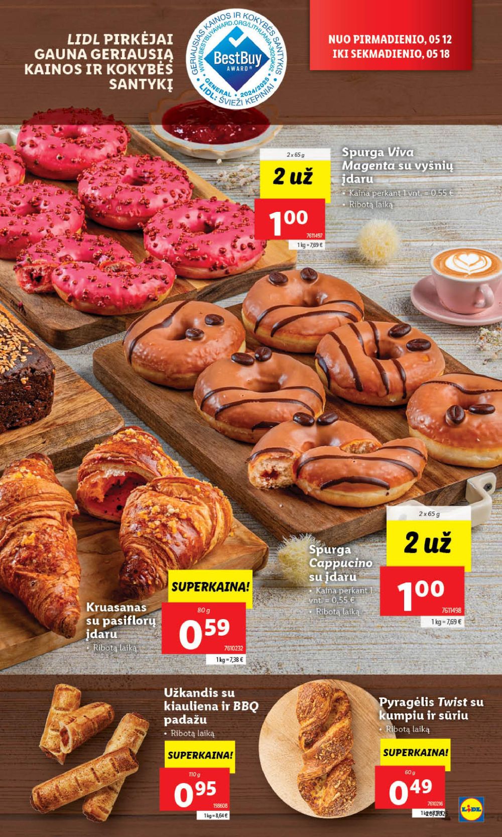 lidl - LIDL - Maisto prekių pasiūlymai (2025 05 15 - 2025 05 18) - page: 13