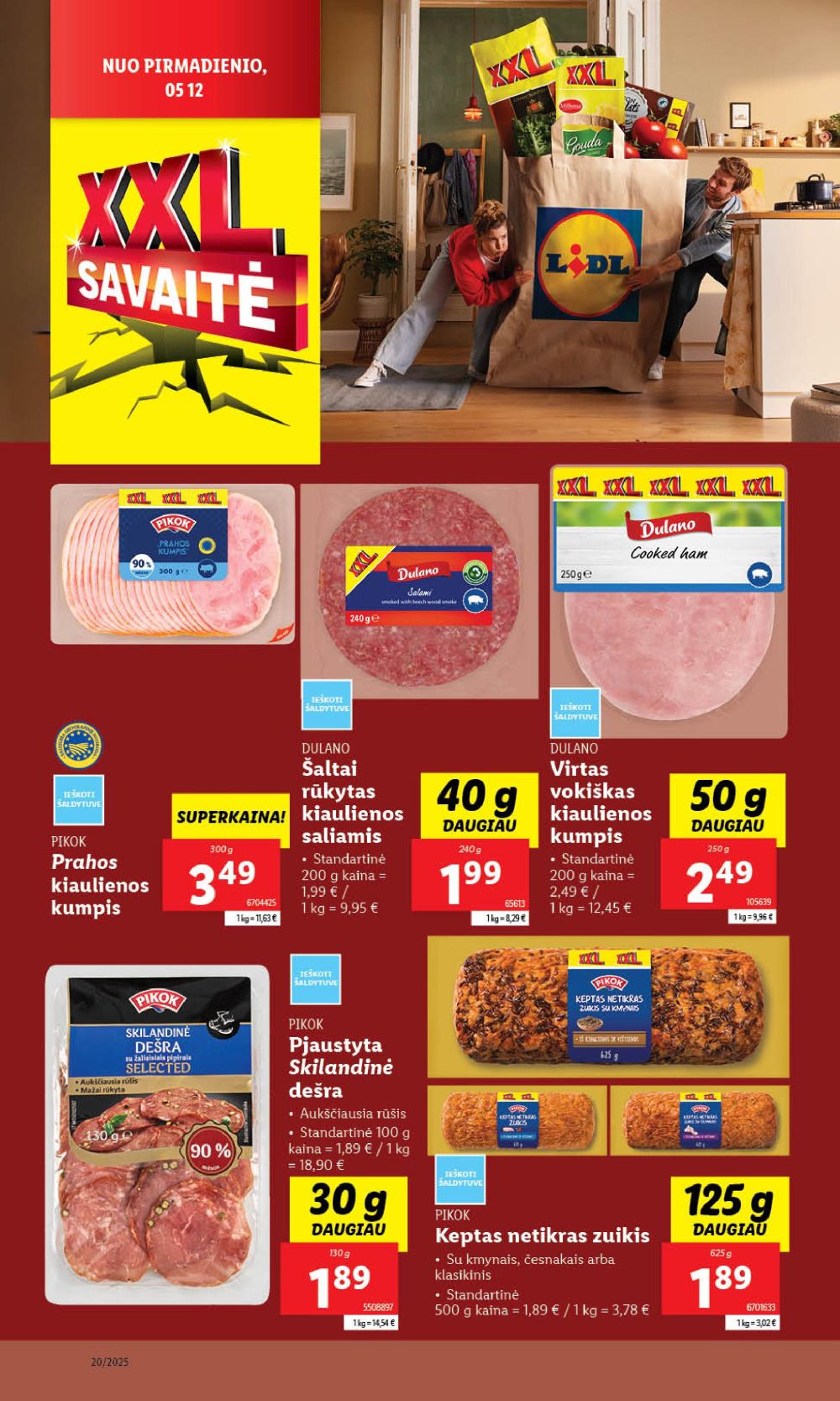 lidl - LIDL - Maisto prekių pasiūlymai (2025 05 15 - 2025 05 18) - page: 18
