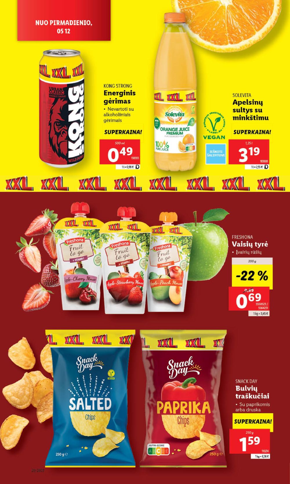 lidl - LIDL - Maisto prekių pasiūlymai (2025 05 15 - 2025 05 18) - page: 22
