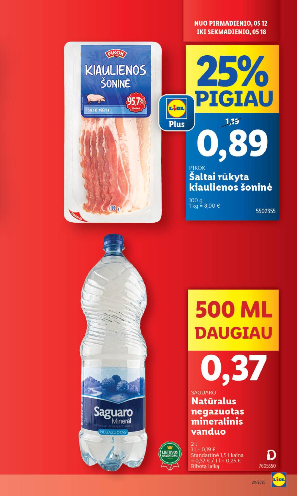 lidl - LIDL - Maisto prekių pasiūlymai (2025 05 15 - 2025 05 18) - page: 27
