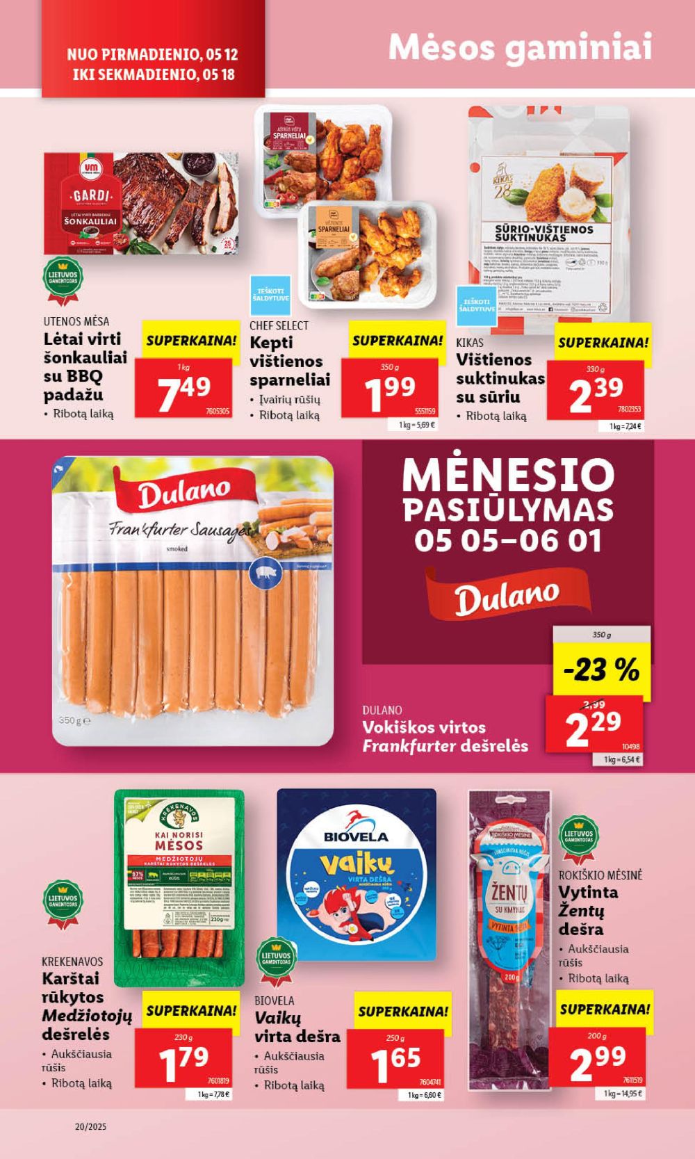 lidl - LIDL - Maisto prekių pasiūlymai (2025 05 15 - 2025 05 18) - page: 30