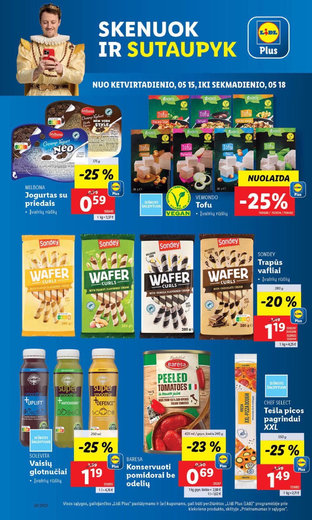 lidl - LIDL - Maisto prekių pasiūlymai (2025 05 15 - 2025 05 18) - page: 4