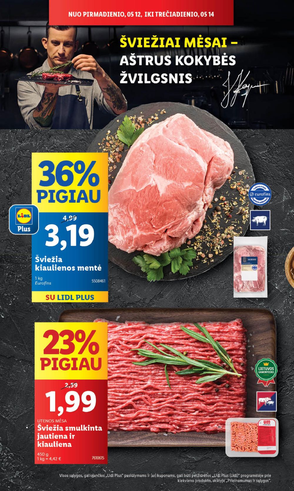 lidl - LIDL - Maisto prekių pasiūlymai (2025 05 15 - 2025 05 18) - page: 14