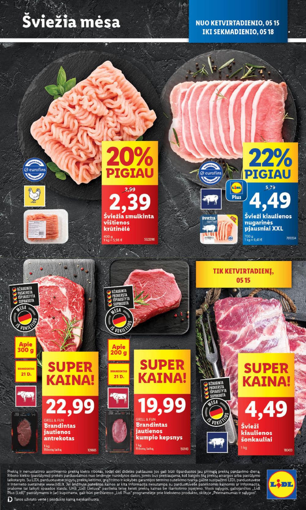 lidl - LIDL - Maisto prekių pasiūlymai (2025 05 15 - 2025 05 18) - page: 7