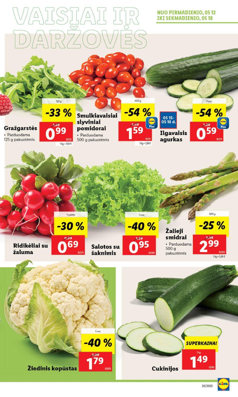 lidl - LIDL - Maisto prekių pasiūlymai (2025 05 15 - 2025 05 18) - page: 11