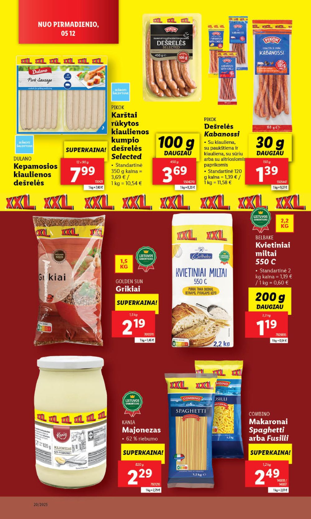 lidl - LIDL - Maisto prekių pasiūlymai (2025 05 15 - 2025 05 18) - page: 20