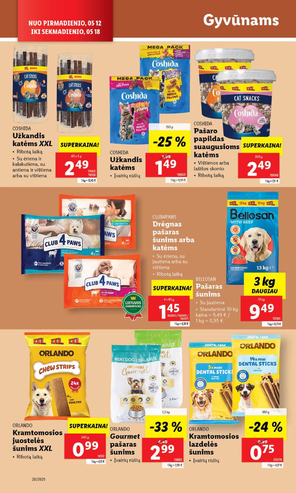 lidl - LIDL - Maisto prekių pasiūlymai (2025 05 15 - 2025 05 18) - page: 39