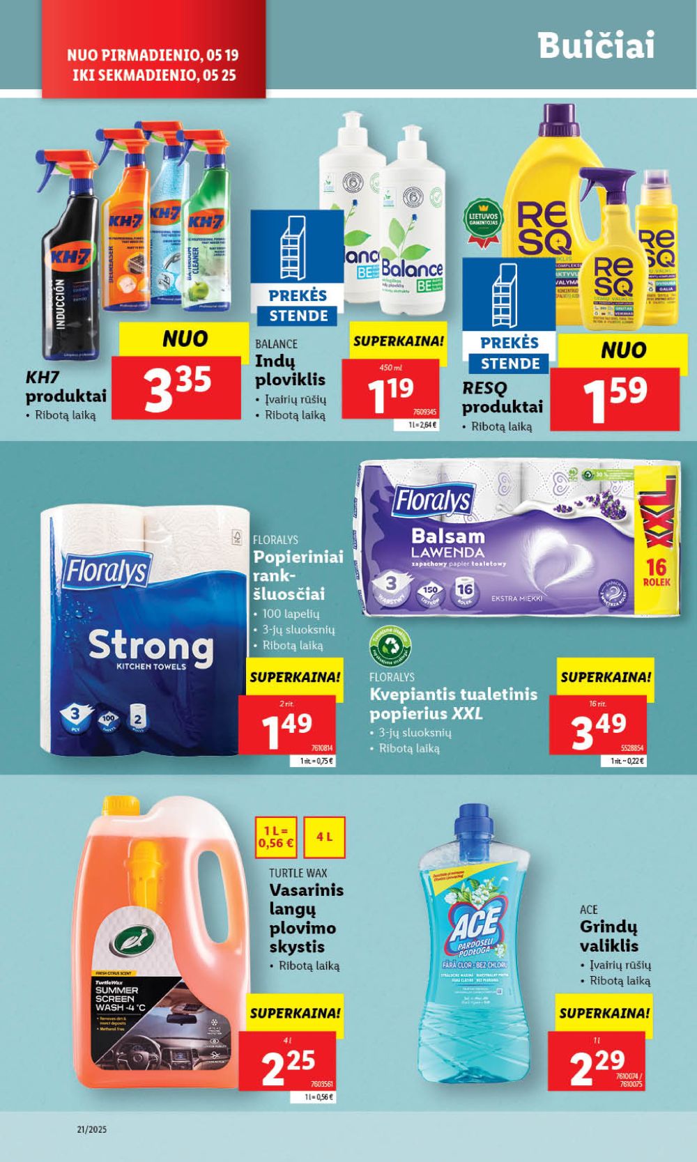lidl - LIDL - Maisto prekių pasiūlymai (2025 05 19 - 2025 05 25) - page: 34 lidl - LIDL - Maisto prekių pasiūlymai (2025 05 19 - 2025 05 25) - page: 34