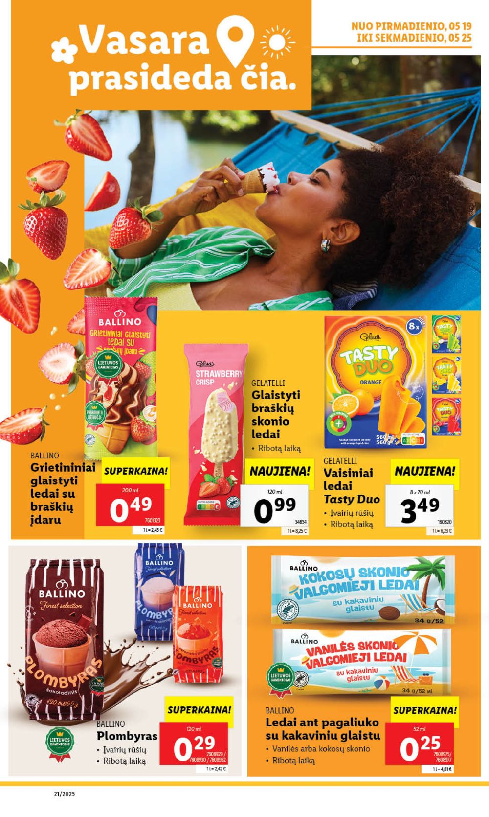 lidl - LIDL - Maisto prekių pasiūlymai (2025 05 19 - 2025 05 25) - page: 2 lidl - LIDL - Maisto prekių pasiūlymai (2025 05 19 - 2025 05 25) - page: 2