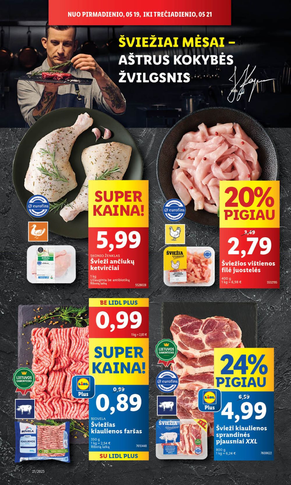 lidl - LIDL - Maisto prekių pasiūlymai (2025 05 19 - 2025 05 25) - page: 8 lidl - LIDL - Maisto prekių pasiūlymai (2025 05 19 - 2025 05 25) - page: 8