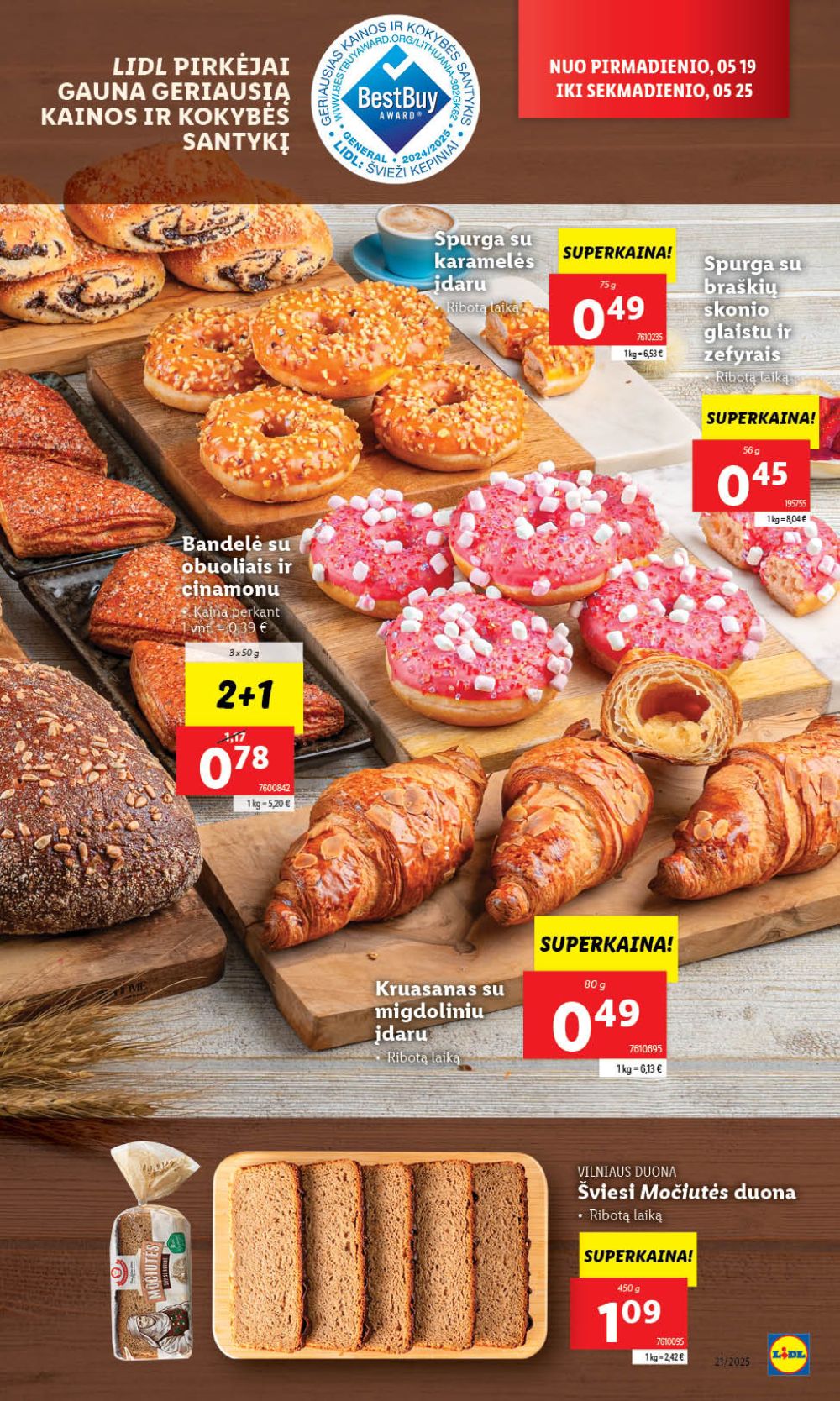 lidl - LIDL - Maisto prekių pasiūlymai (2025 05 19 - 2025 05 25) - page: 7 lidl - LIDL - Maisto prekių pasiūlymai (2025 05 19 - 2025 05 25) - page: 7