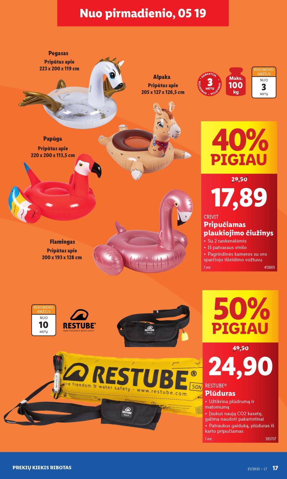 lidl - LIDL - Ne maisto prekių pasiūlymai (2025 05 19 - 2025 05 25) - page: 17 lidl - LIDL - Ne maisto prekių pasiūlymai (2025 05 19 - 2025 05 25) - page: 17
