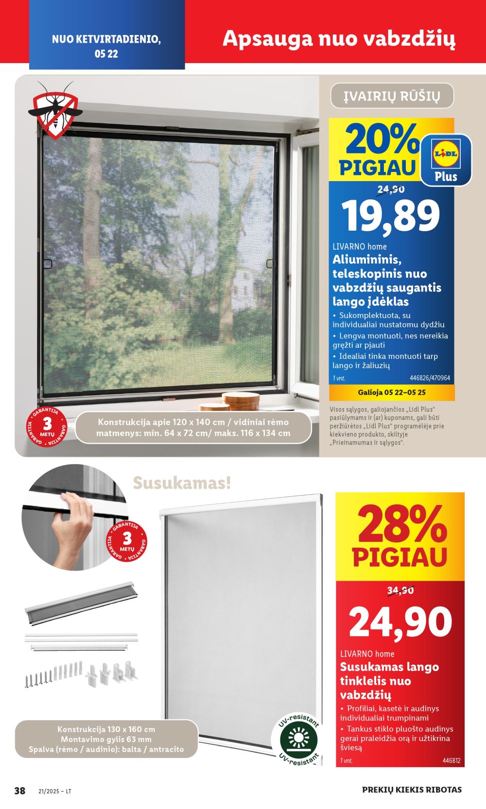 lidl - LIDL - Ne maisto prekių pasiūlymai (2025 05 19 - 2025 05 25) - page: 40 lidl - LIDL - Ne maisto prekių pasiūlymai (2025 05 19 - 2025 05 25) - page: 40