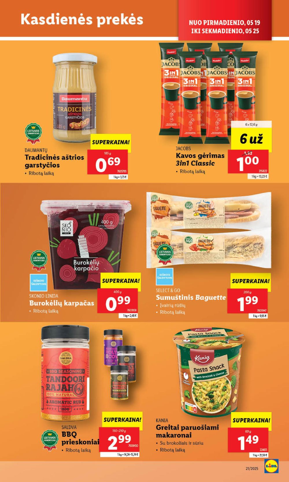 lidl - LIDL - Maisto prekių pasiūlymai (2025 05 22 - 2025 05 25) - page: 37 lidl - LIDL - Maisto prekių pasiūlymai (2025 05 22 - 2025 05 25) - page: 37