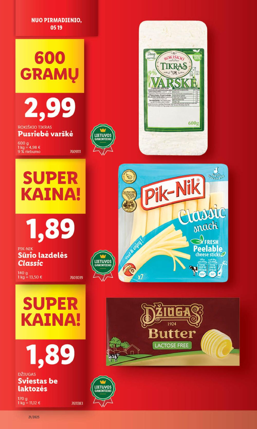 lidl - LIDL - Maisto prekių pasiūlymai (2025 05 22 - 2025 05 25) - page: 28 lidl - LIDL - Maisto prekių pasiūlymai (2025 05 22 - 2025 05 25) - page: 28