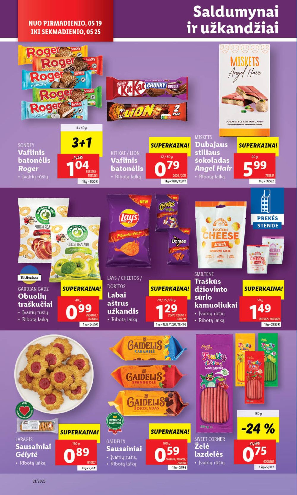lidl - LIDL - Maisto prekių pasiūlymai (2025 05 22 - 2025 05 25) - page: 38 lidl - LIDL - Maisto prekių pasiūlymai (2025 05 22 - 2025 05 25) - page: 38