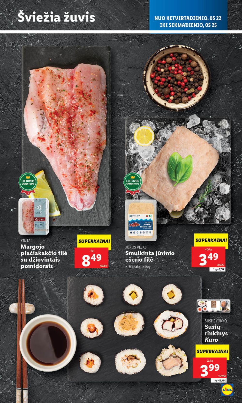 lidl - LIDL - Maisto prekių pasiūlymai (2025 05 22 - 2025 05 25) - page: 6 lidl - LIDL - Maisto prekių pasiūlymai (2025 05 22 - 2025 05 25) - page: 6