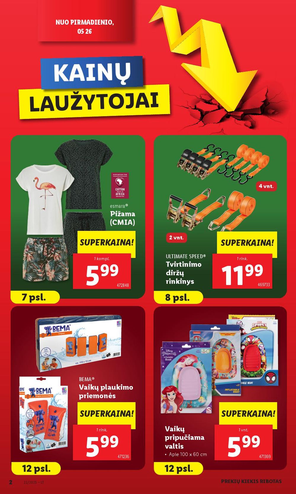 lidl - LIDL - Ne maisto prekių pasiūlymai (2025 05 26 - 2025 06 01) - page: 2 lidl - LIDL - Ne maisto prekių pasiūlymai (2025 05 26 - 2025 06 01) - page: 2