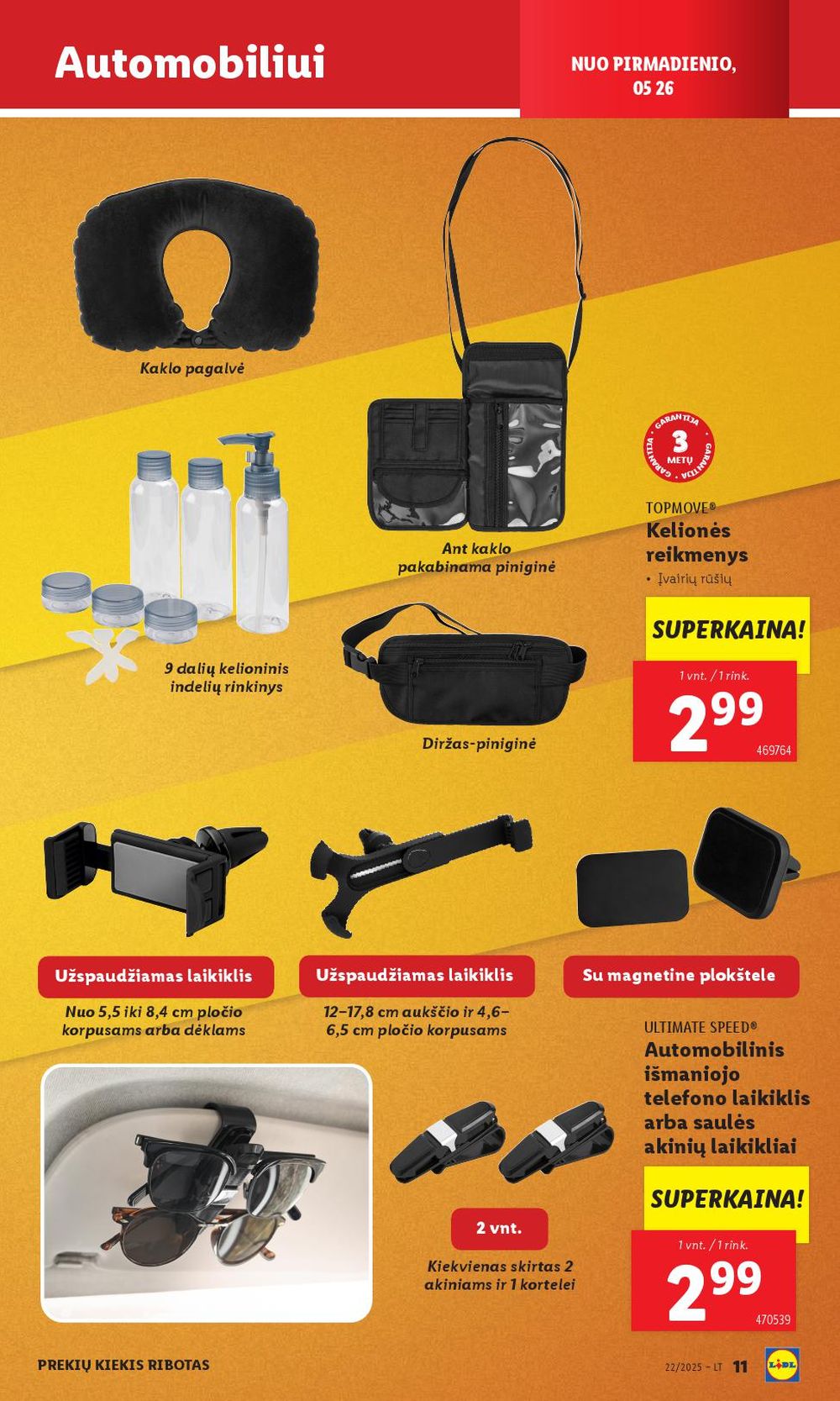 lidl - LIDL - Ne maisto prekių pasiūlymai (2025 05 26 - 2025 06 01) - page: 11 lidl - LIDL - Ne maisto prekių pasiūlymai (2025 05 26 - 2025 06 01) - page: 11