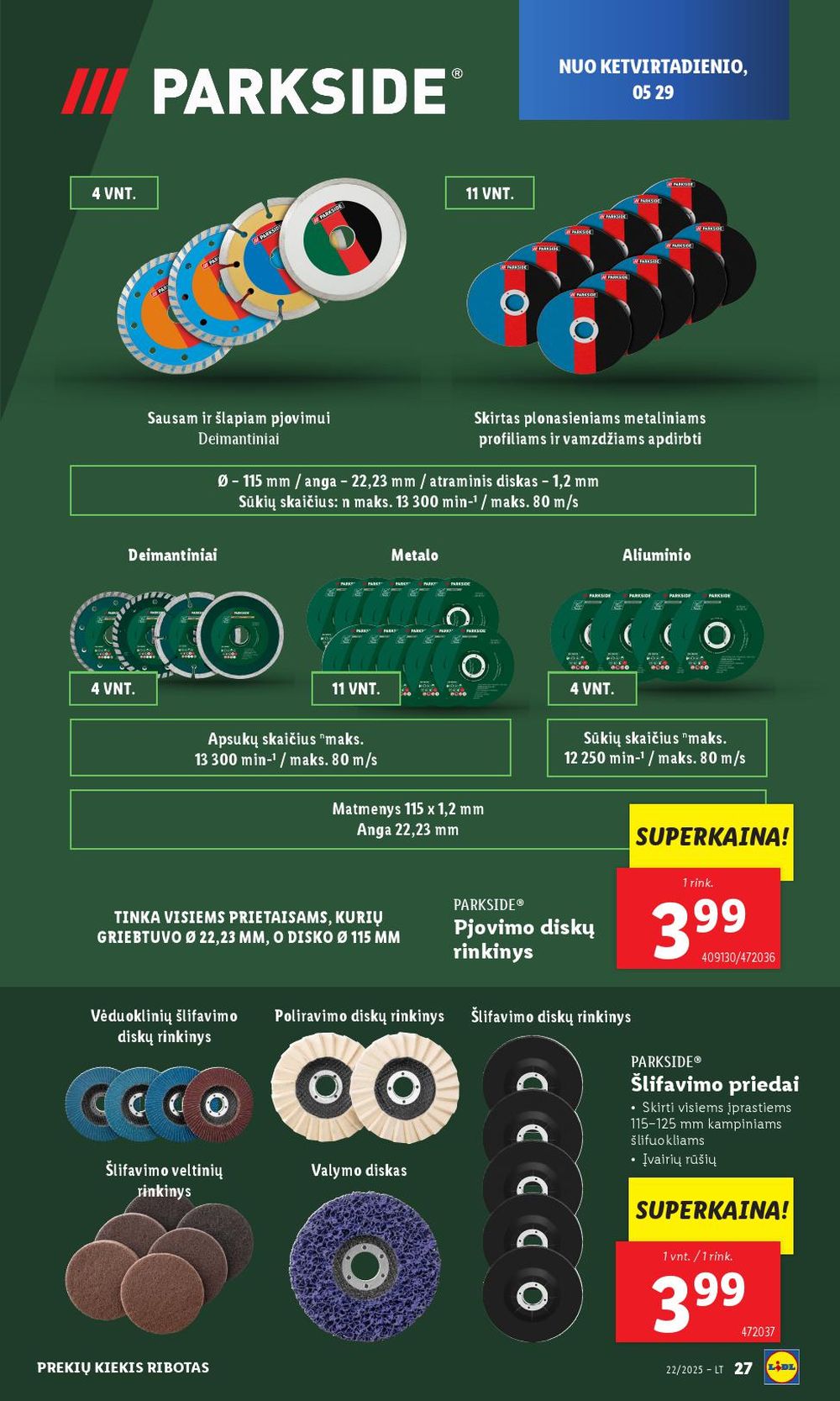lidl - LIDL - Ne maisto prekių pasiūlymai (2025 05 26 - 2025 06 01) - page: 27 lidl - LIDL - Ne maisto prekių pasiūlymai (2025 05 26 - 2025 06 01) - page: 27
