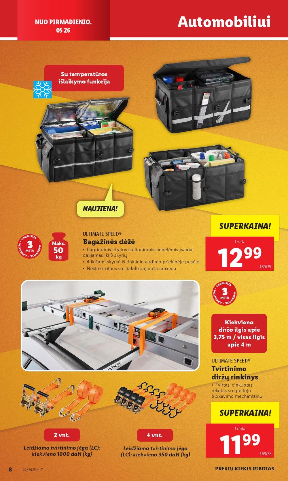 lidl - LIDL - Ne maisto prekių pasiūlymai (2025 05 26 - 2025 06 01) - page: 8 lidl - LIDL - Ne maisto prekių pasiūlymai (2025 05 26 - 2025 06 01) - page: 8