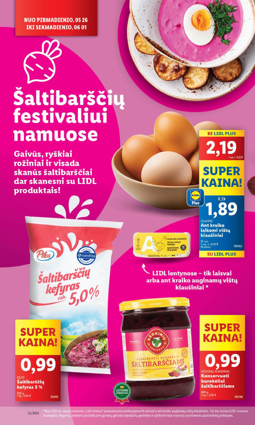 lidl - LIDL - Maisto prekių pasiūlymai (2025 05 29 - 2025 06 01) - page: 22