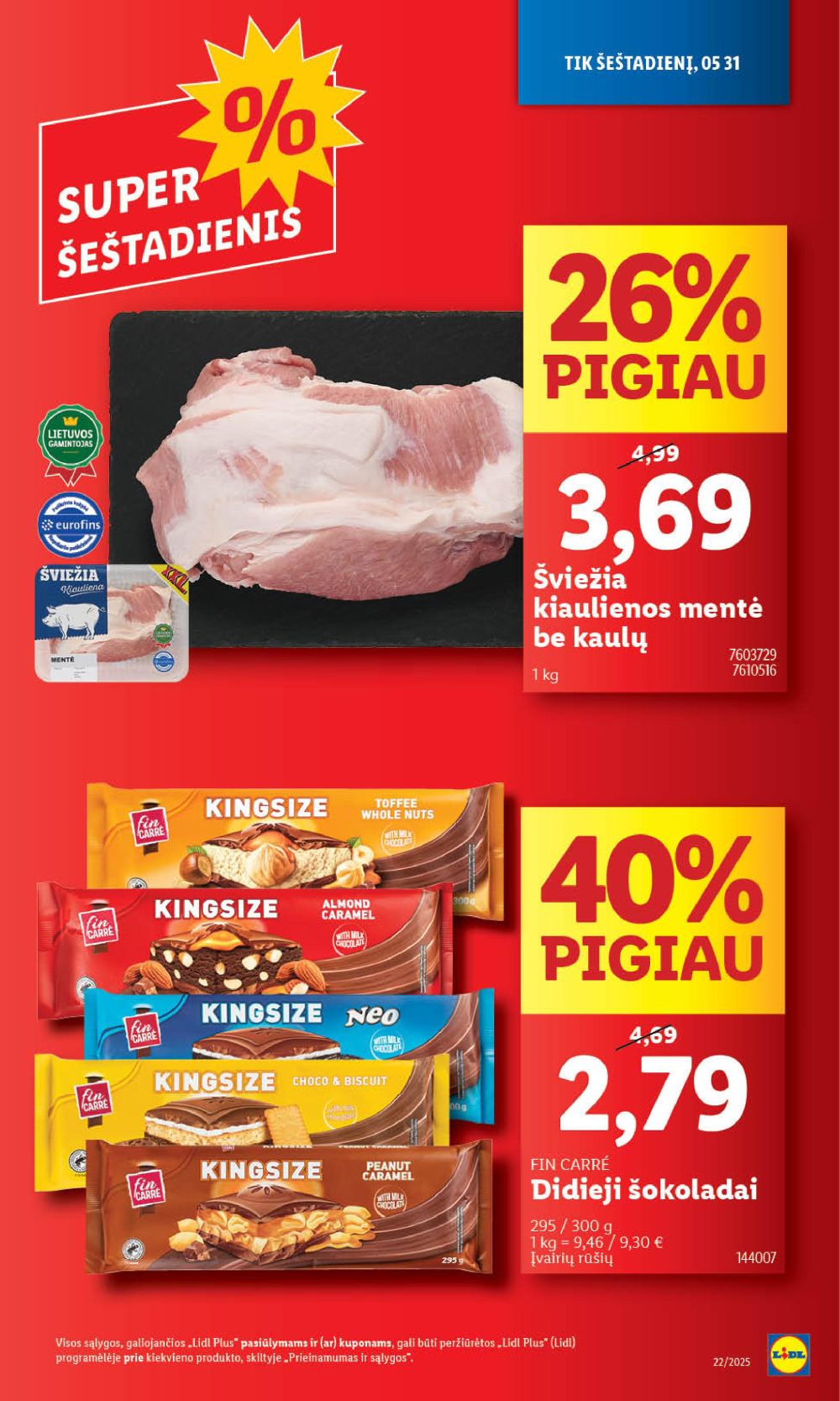 lidl - LIDL - Maisto prekių pasiūlymai (2025 05 29 - 2025 06 01) - page: 2