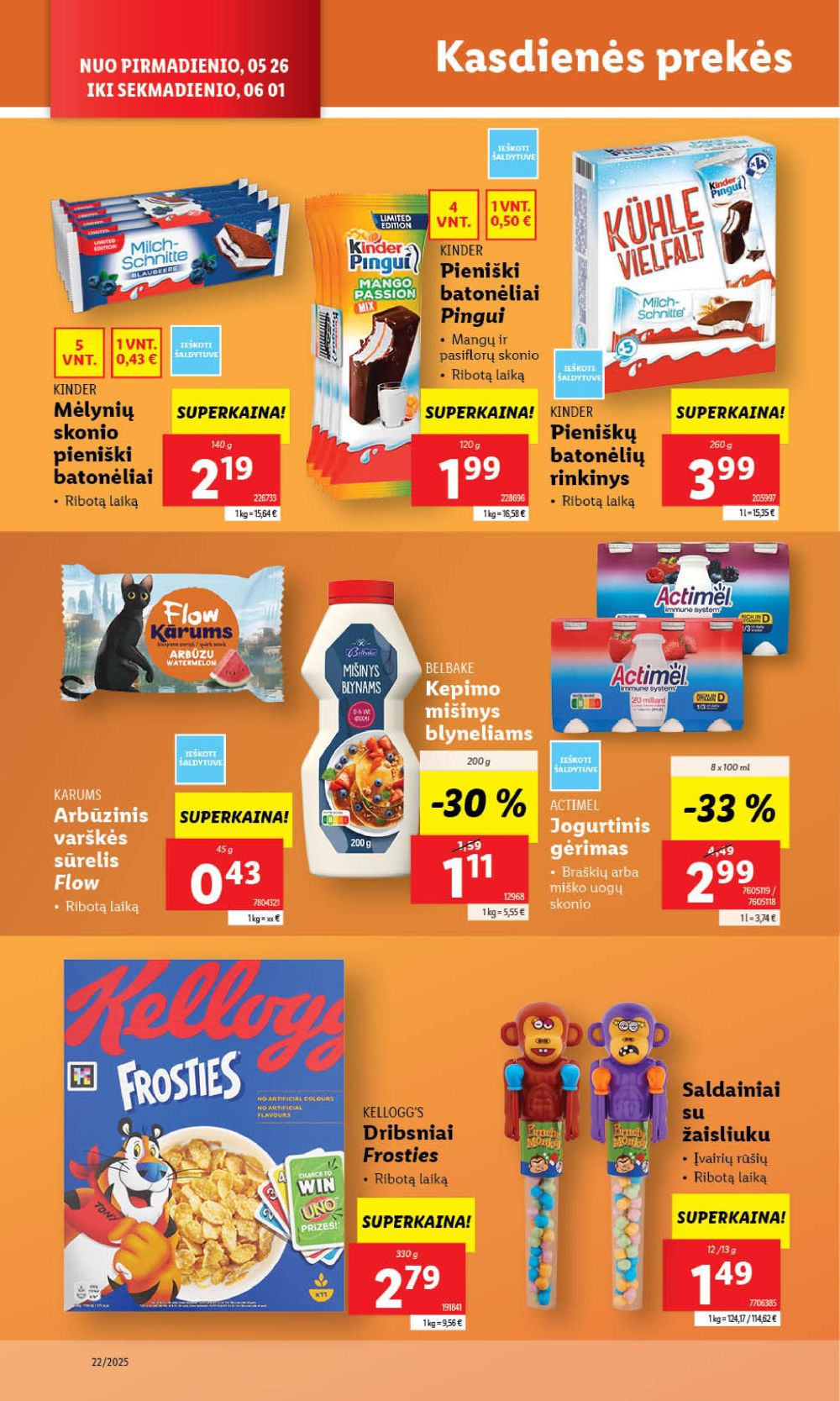 lidl - LIDL - Maisto prekių pasiūlymai (2025 05 29 - 2025 06 01) - page: 30