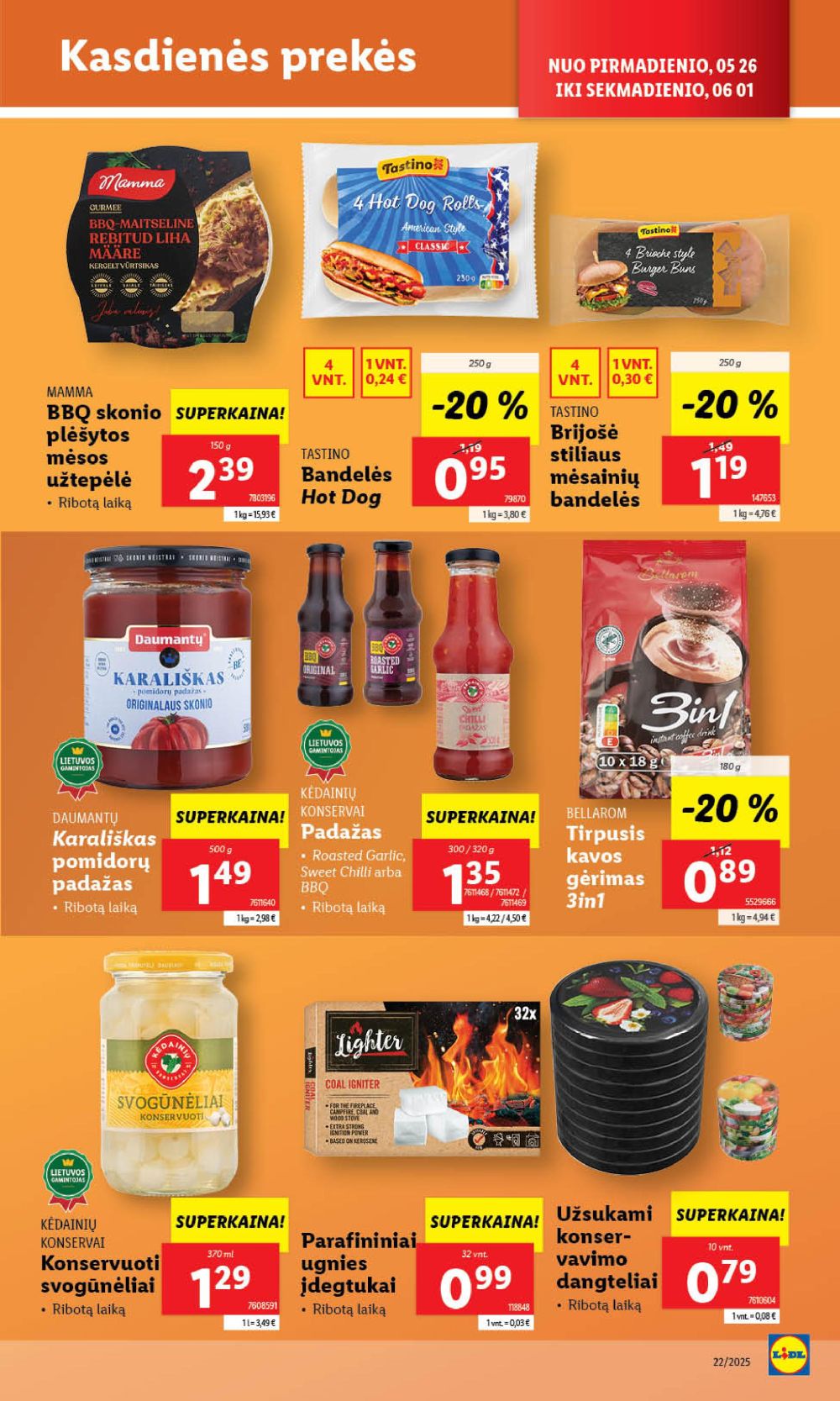 lidl - LIDL - Maisto prekių pasiūlymai (2025 05 29 - 2025 06 01) - page: 29